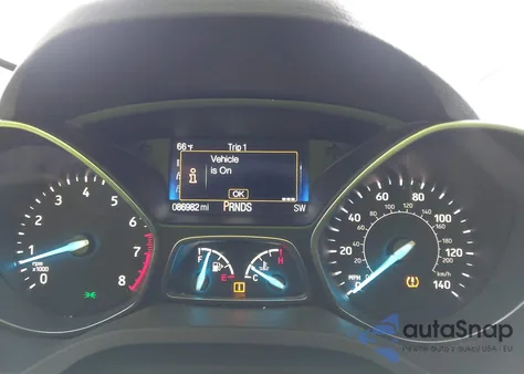 2018 Ford Escape S из США, поврежденный, VIN 1FMCU0F74JUA06900